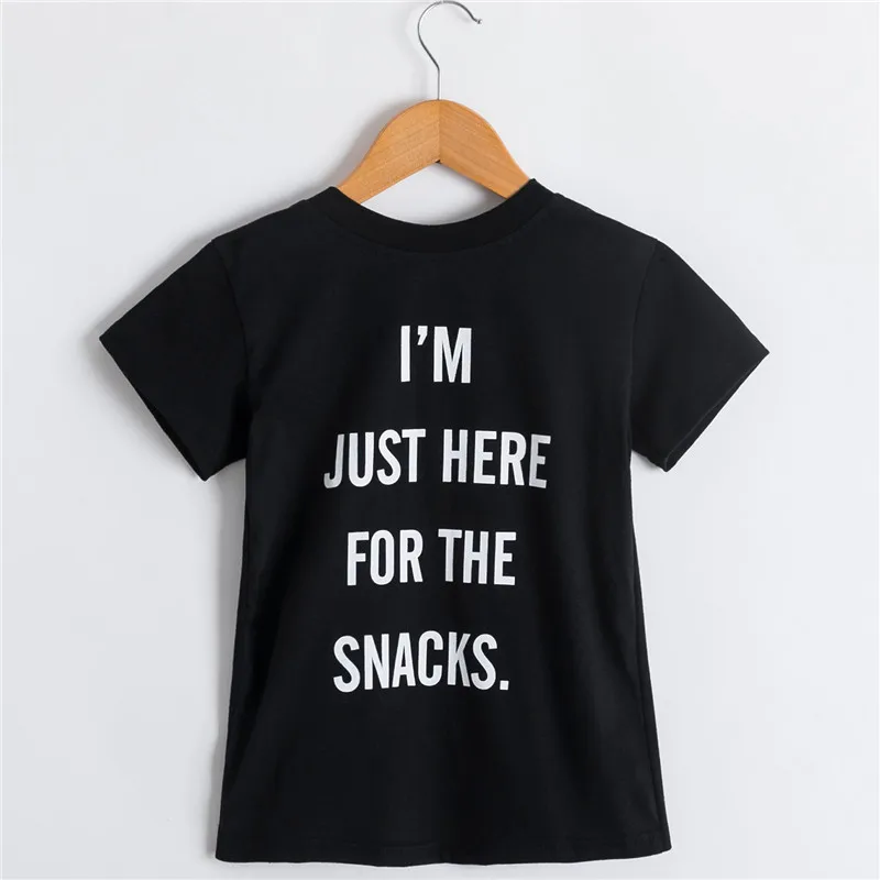 Одежда для мальчиков и девочек Футболка с короткими рукавами детская футболка