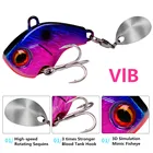 Приманка VIB металлическая Длинная с вращающейся блесной, блесна, джиг, приманка для рыбалки, воблер, рыболовные приманки с крючок BKB