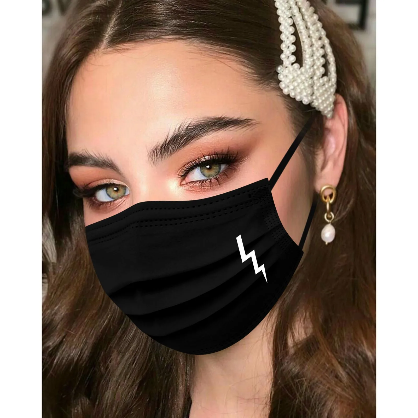 

50PC Face-mask Halloween Cosplay Mask For Face Women Masque Disposable Mask Mascarilla Desechable Mondmasker Mascherine