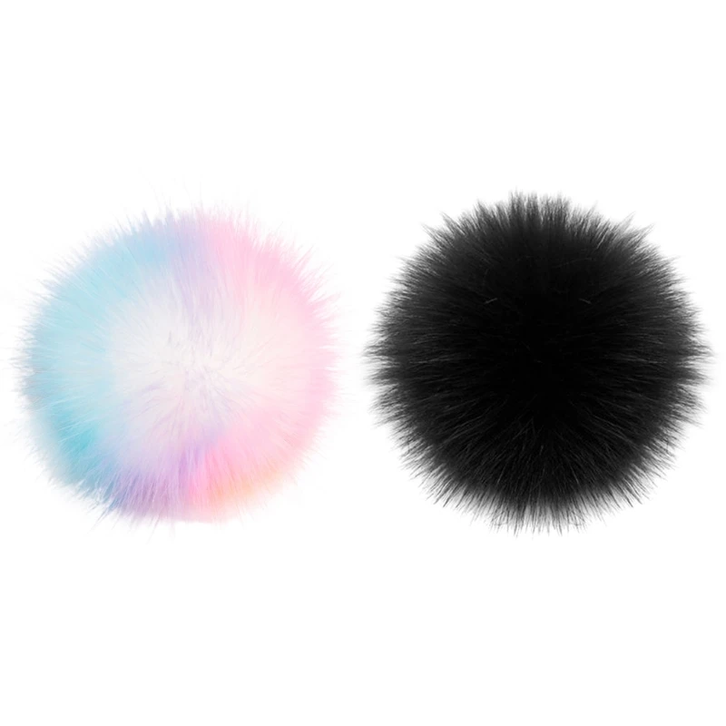 

DIY Fluffy Pompom Ball Buckle For Hat Shoes Scarves Bag Handbag Ornament X5XA