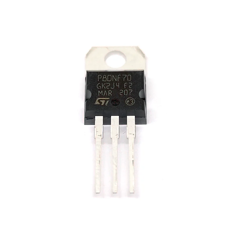 

10Pcs/Lot STP80NF70 80NF70 P80NF70 TO-220 80A 70V MOSFET N-Ch 68V 0.0082 Ohm New Original In Stock