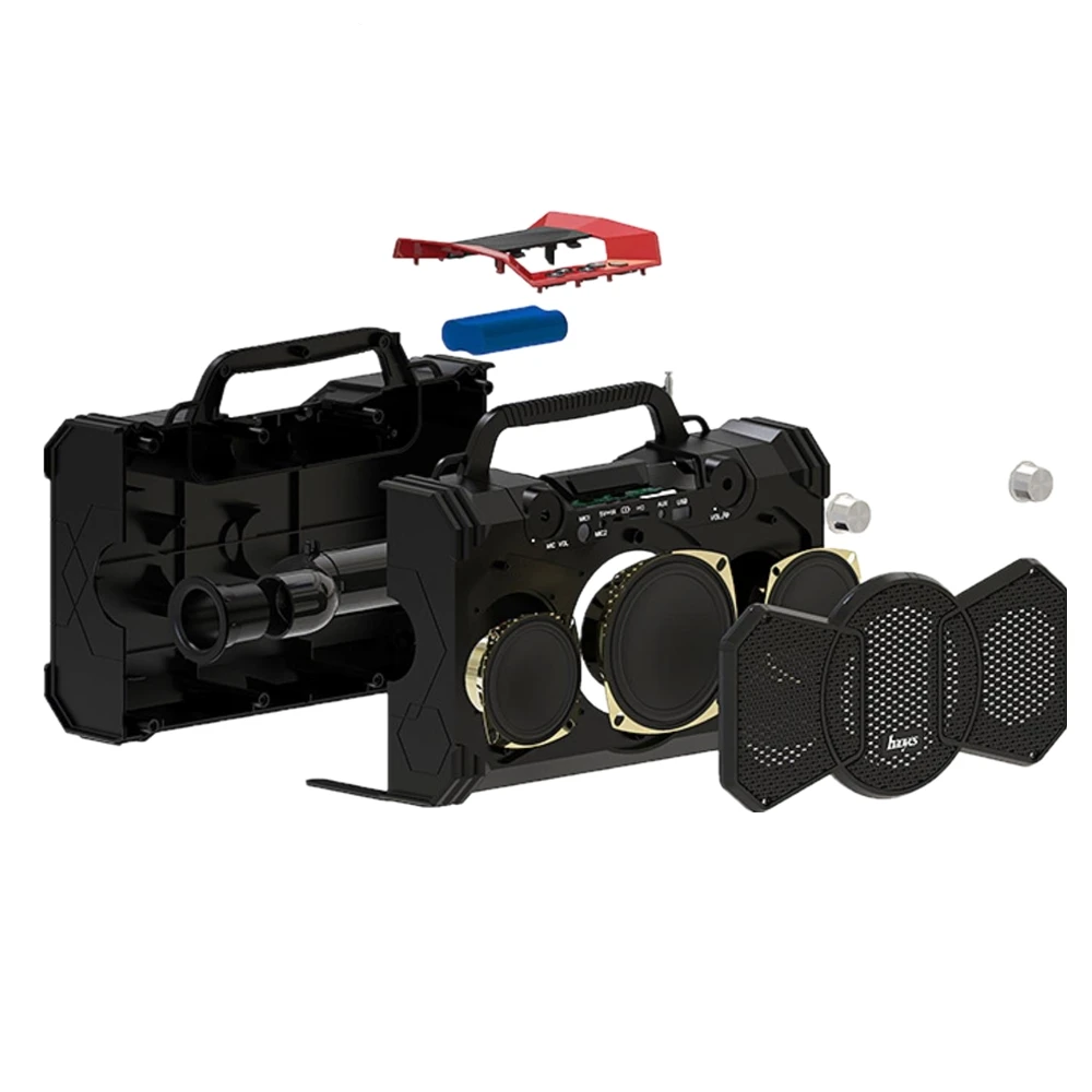 Q66 беспроводной Bluetooth динамик с картой сабвуфер для улицы квадратный портативный