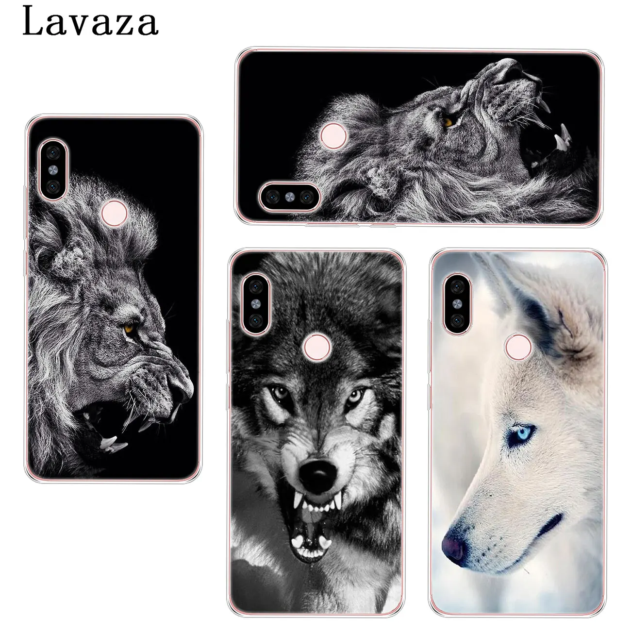 Lavaza Classic lion tiger Wolf Hard Phone Case for Xiaomi Redmi K20 8A 7A 6A 5A Note 8 6 5 7 Pro 4 4X Cover