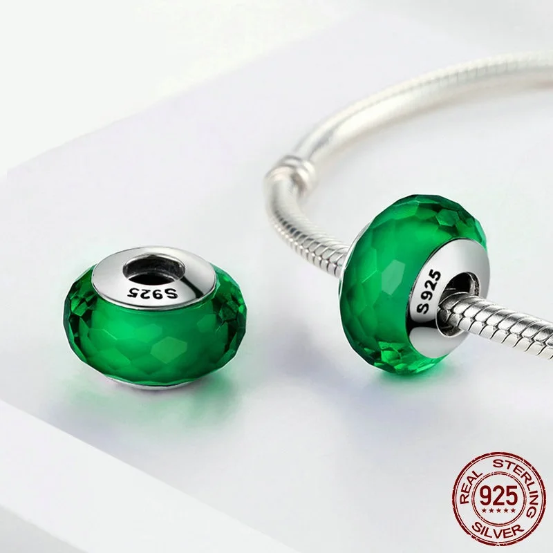 Красивые зеленые Кристальные бусины для изготовления ювелирных изделий с