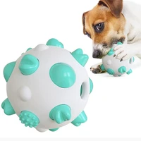 spherical dog toy molar stick bite resistant toothbrush pet dog toys stretch rubber chew toys tooth cleaning balls puppy toys