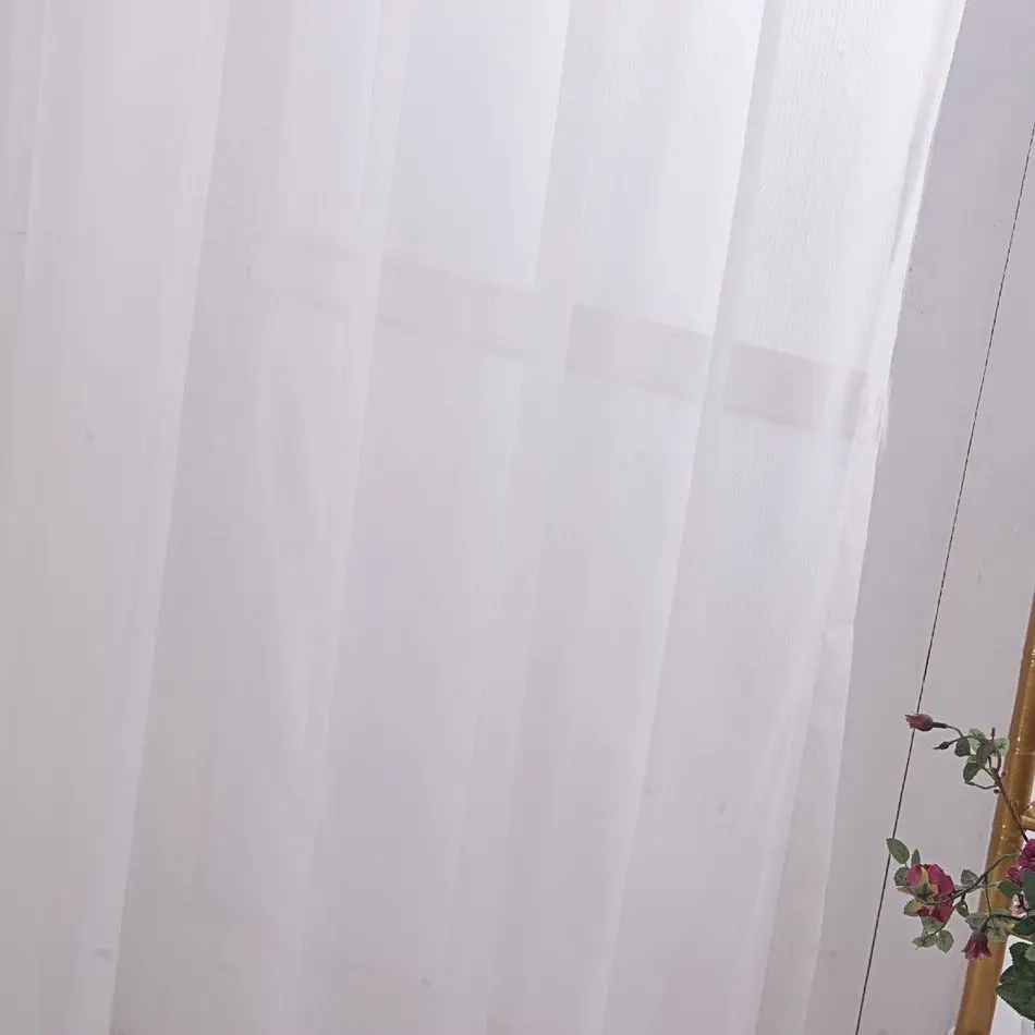 Геометрический жаккардовый цветочный ретро-деко домашние прозрачные оконные