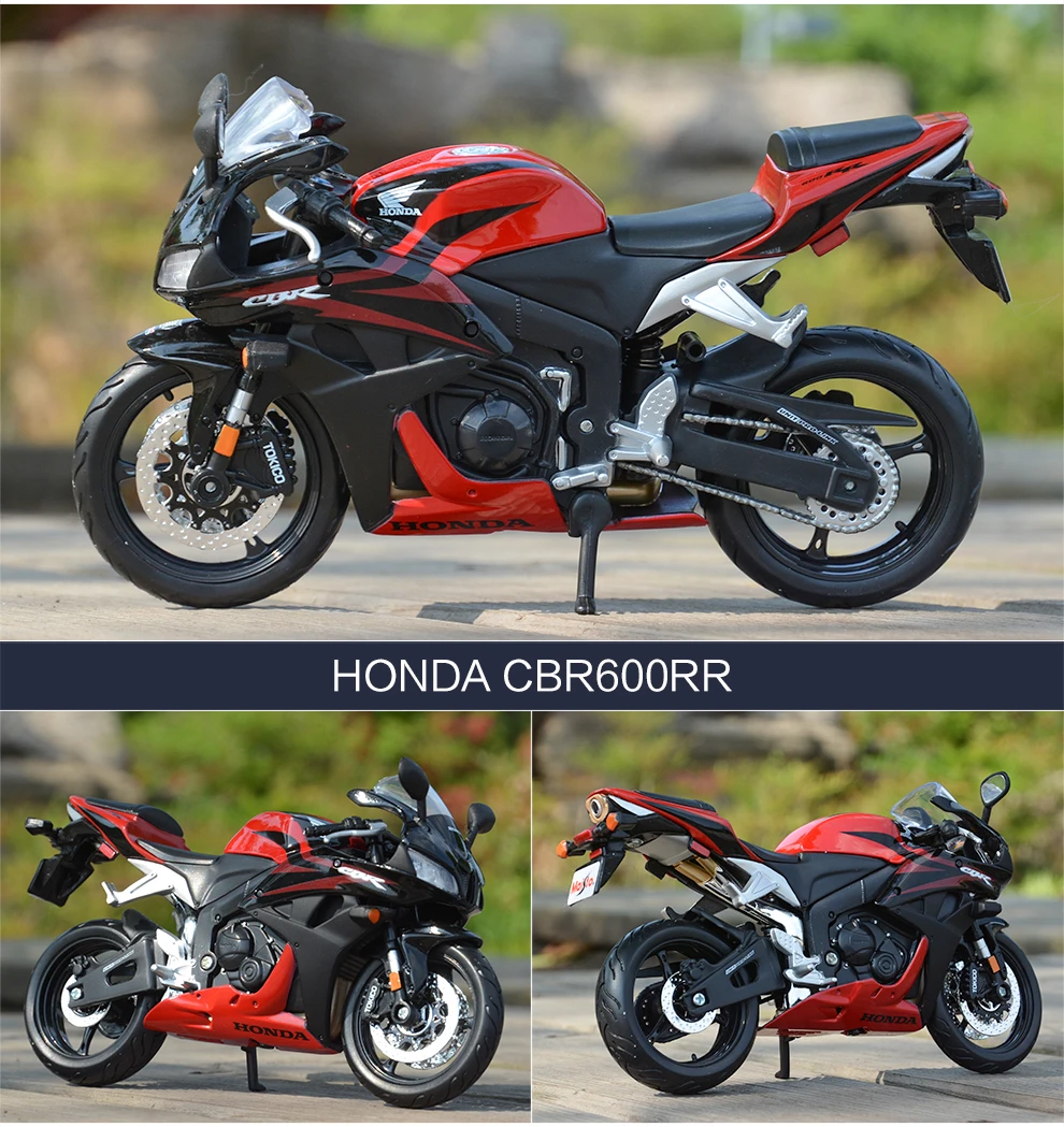 Maisto 1:12 Honda CBR600RR литая под давлением модель мотоцикла из сплава игрушка