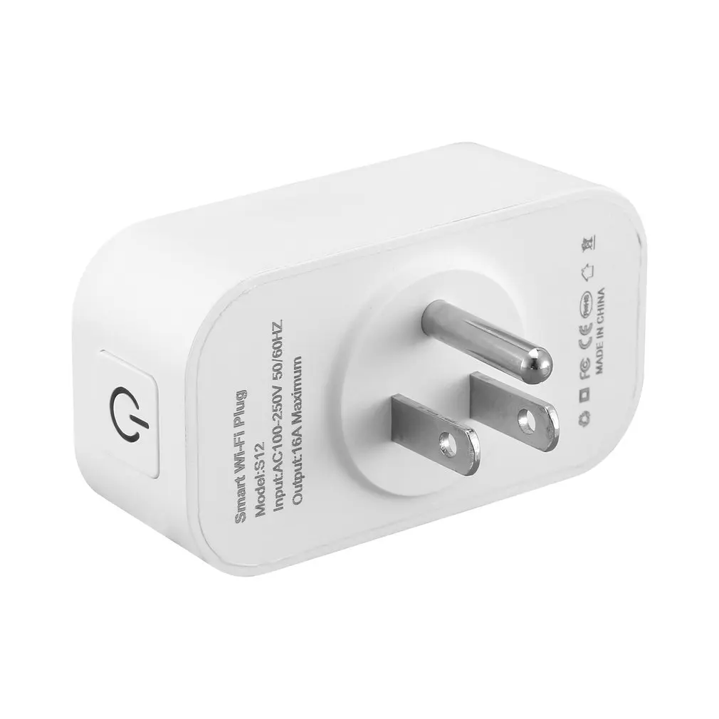 Умная Wi Fi розетка 250V 16A дома в стиле граффити синхронизации голосового