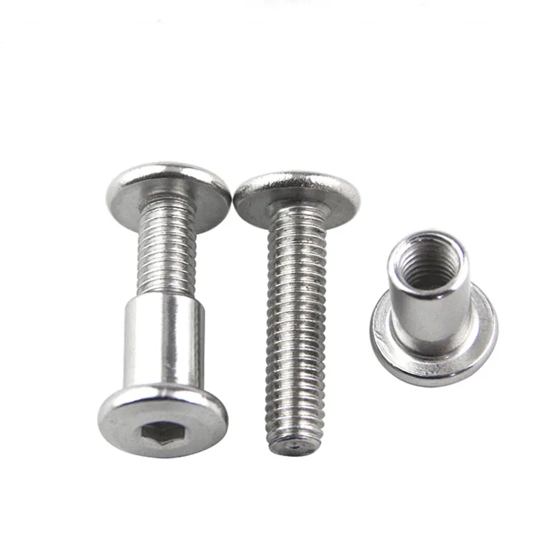 Набор винтов M8 с плоской головкой крепеж шестигранной для детской кровати мебели