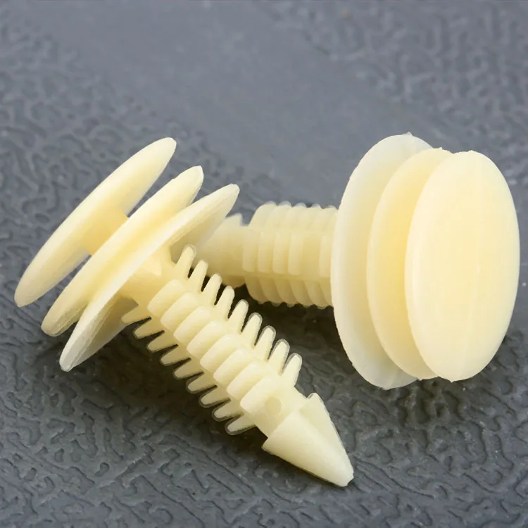 

50Pcs 8mm Hole Car Fastener Clips Car Accessories Interior Front Rear Trim Panel Clips Retainer Bumper Fastener Rivets Car Hook