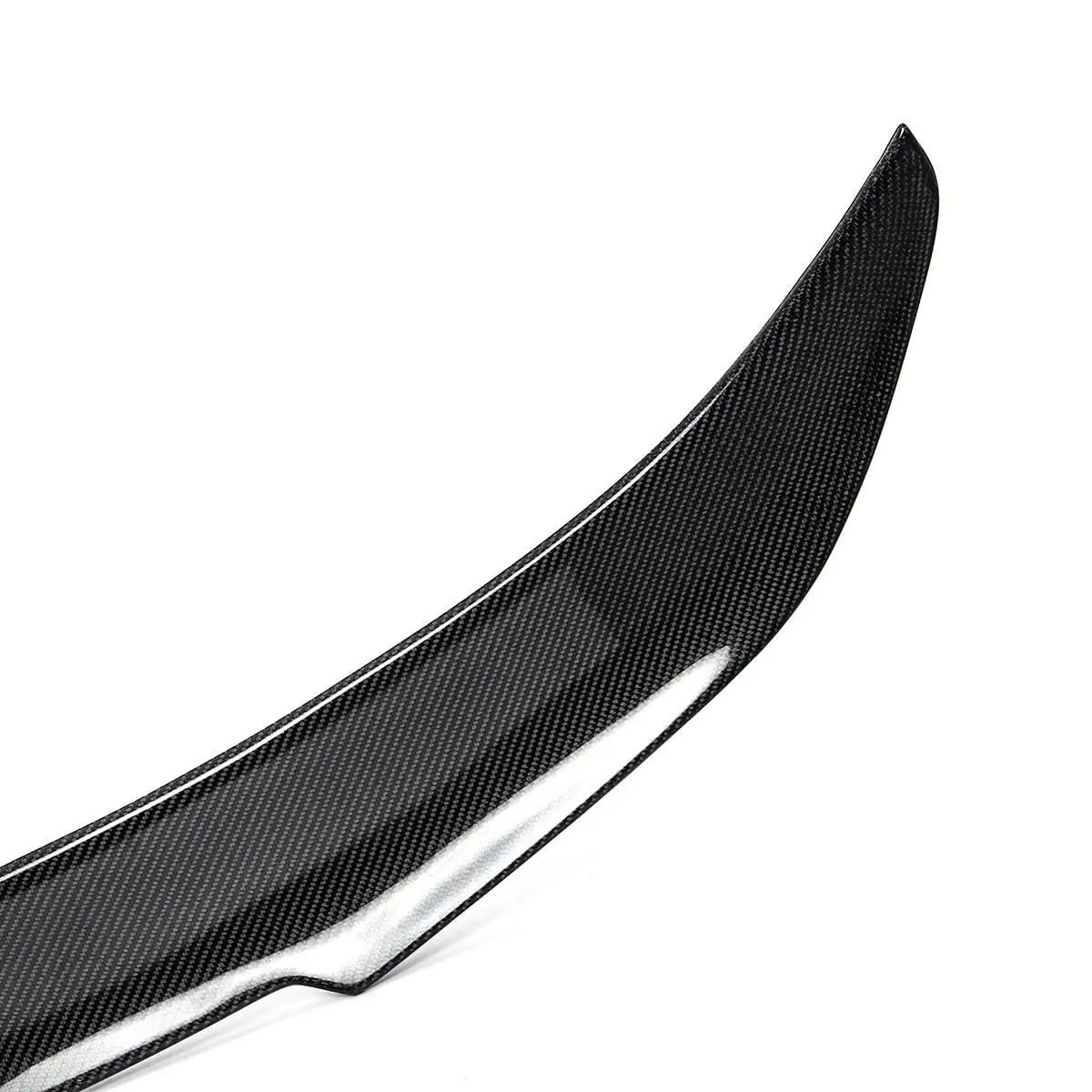 Новинка Автомобильный задний спойлер из натурального углеродного волокна для