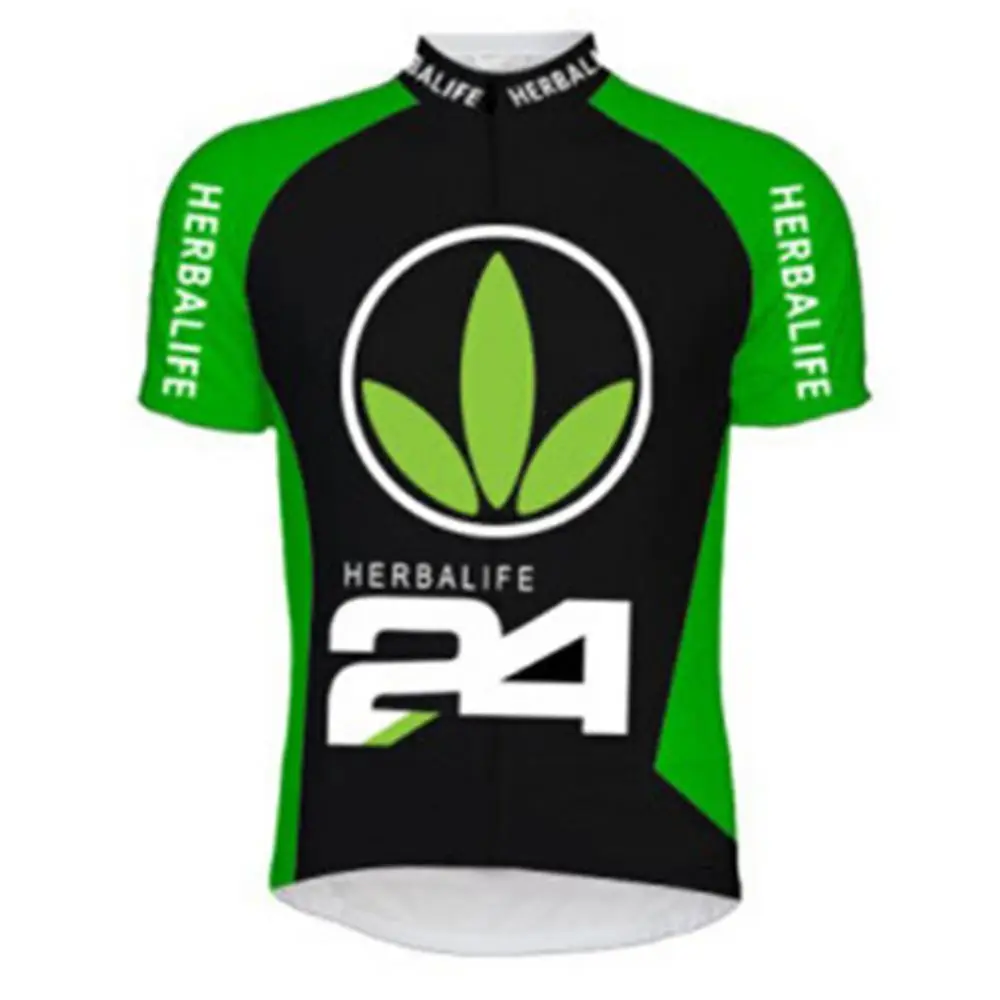 jersey 3 Herbalife Велоспорт Джерси комплект черный короткий рукав велосипедная Одежда Майо MTB нагрудник шорты костюм велосипед спортивная одежда Ropa Ciclismo - Цвет: jersey 3