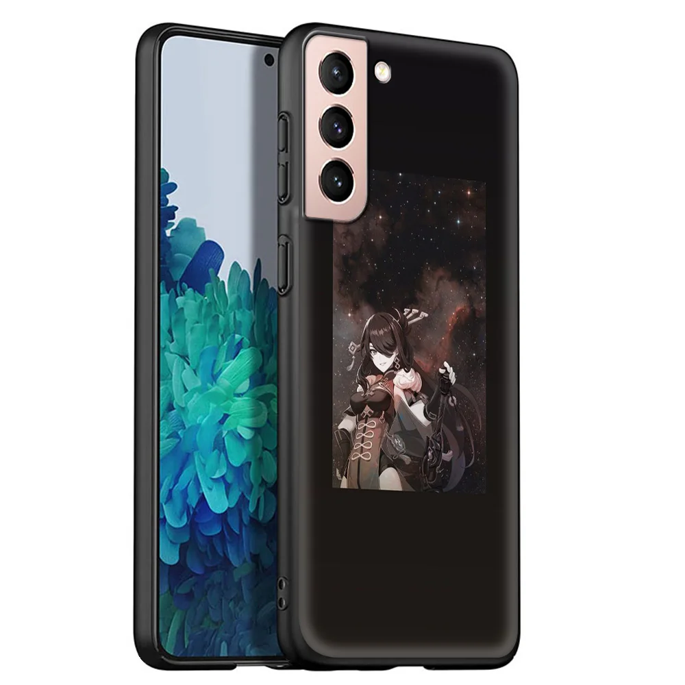 

Genshin Impact Anime Luxury Soft Phone Case for Samsung Galaxy Note 20 Ultra Note 10 Lite 9 8 Plus 5G Shockproof Cover Shell