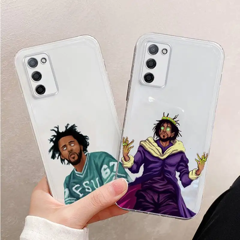 

Y61 Rapper J. Cole Phone Case For Xiaomi Mi 11 Ultra Lite 10 Redmi Note 9 8 7 9a K30S K40 Pro Transparent Coque
