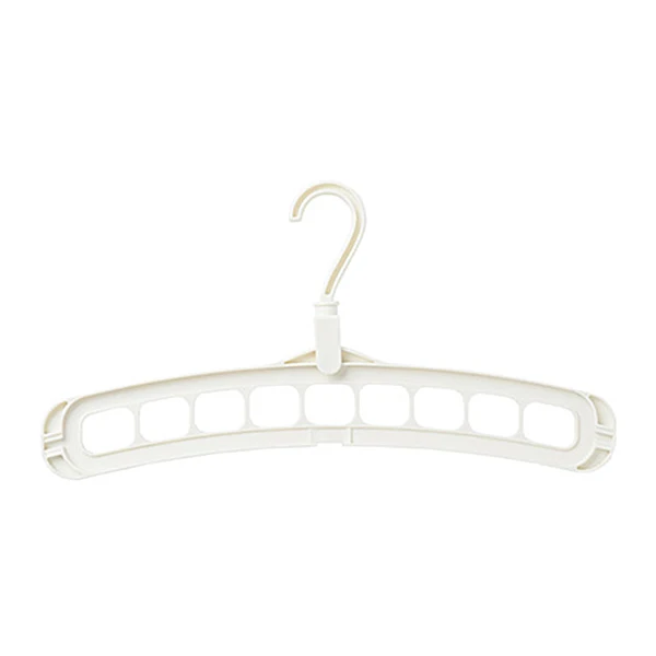 White F PP Multifunctional Clothing Hangers Organizer Wardrobe Storage Cabinet Home Clothes Storage Organization Accessories supplies - Цвет: White F