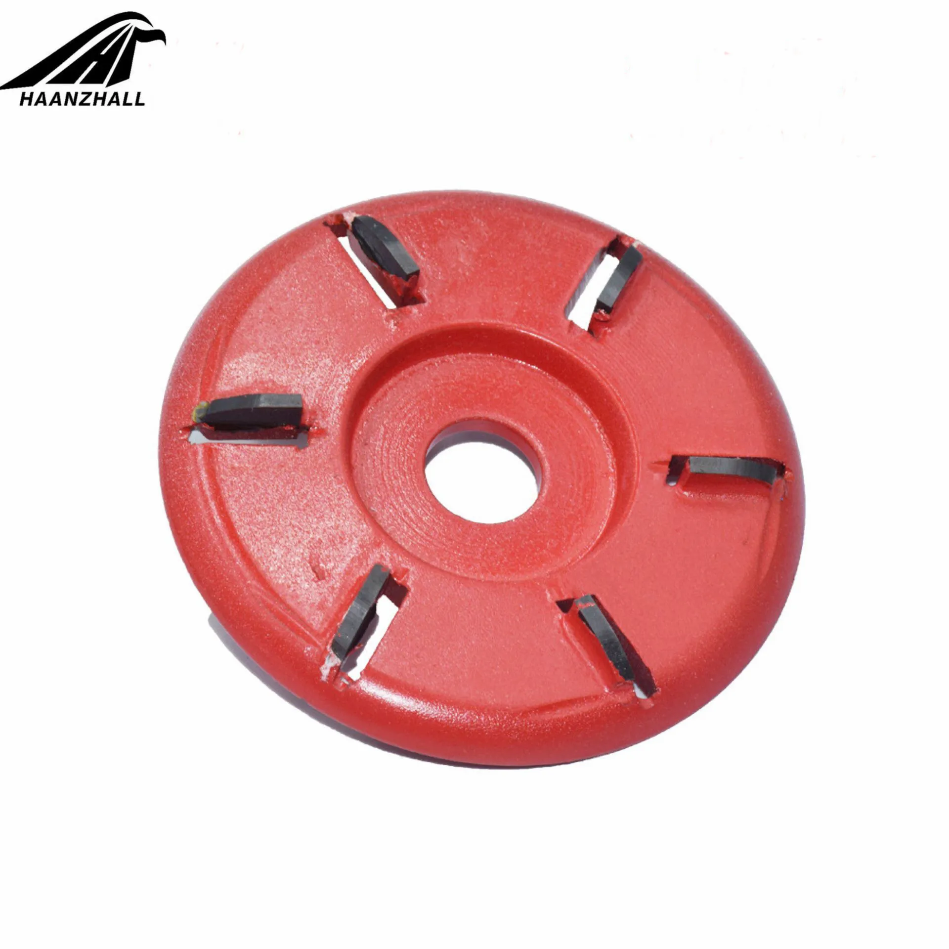 6 tooth round biue Мощность резьба по дереву дисковая угловая шлифовальная машина Деревообрабатывающий турбо Круглый/самолет для 16 мм апертура угловая шлифовальная машина вложение фреза - Цвет: 6 tooth round biue