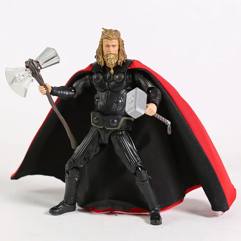 SHF Мстители финал Тор 6 дюймов ПВХ экшн-фигурка Коллекционная модель игрушка |