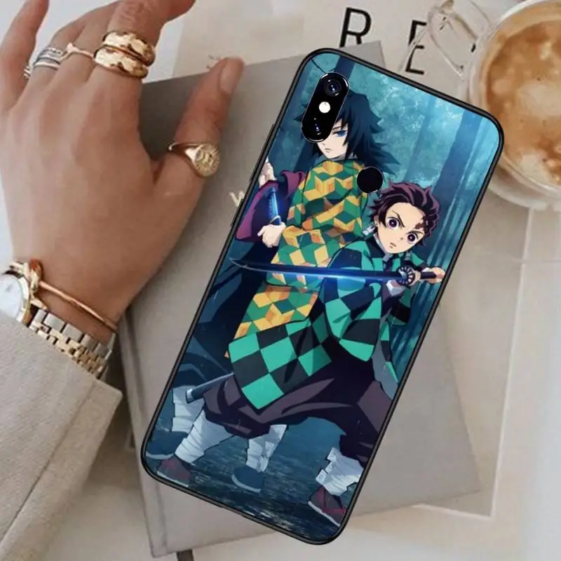 

Demon Slayer Phone Case For Xiaomi Redmi 7 8 9t a3Pro 9se k20 mi8 max3 lite 9 note 9s 10 pro