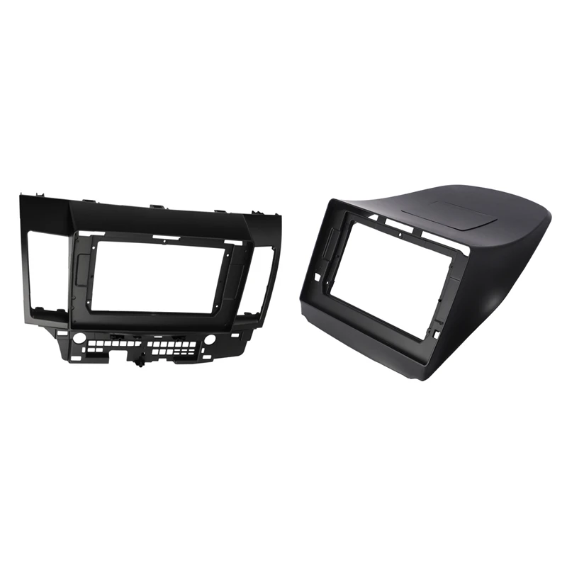 

1 Set 2Din Car Radio Fascia Frame & 1 Set 2Din Car Radio Frame 10.1 Inch Fascia Panel Trim Frame Installation Kit