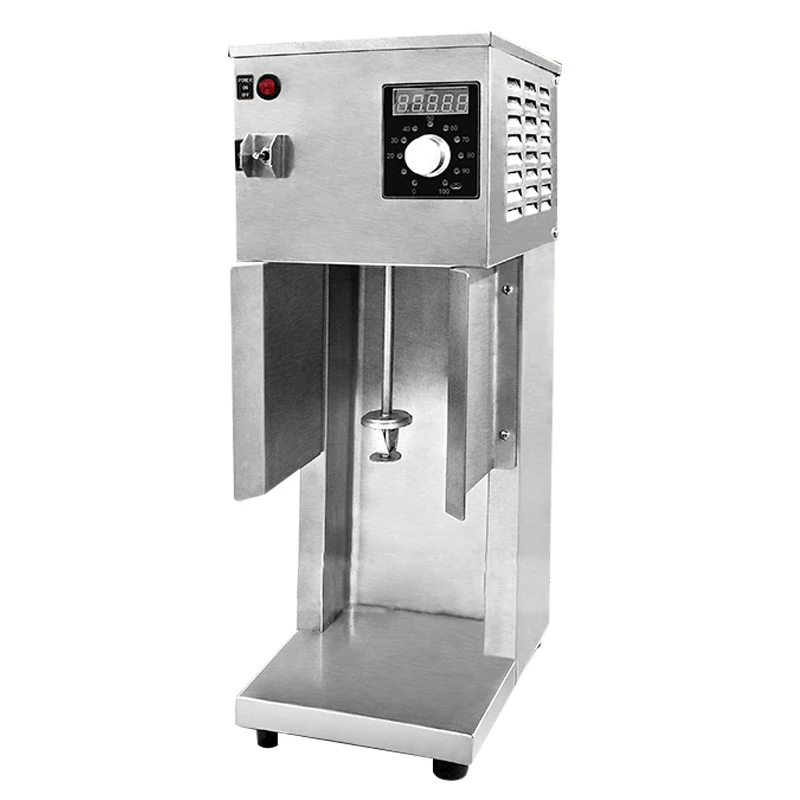 

High-speed milkshake machine pouring cup without sprinkling fast food ice cream equipment
