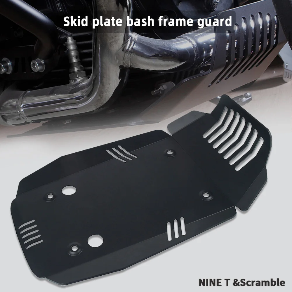 For BMW R Nine T RnineT Scrambler 2014 2015 2016 2017 2018 2019 Motorbike Engine Base Chassis Spoiler Guard Cover Skid Plate Pan