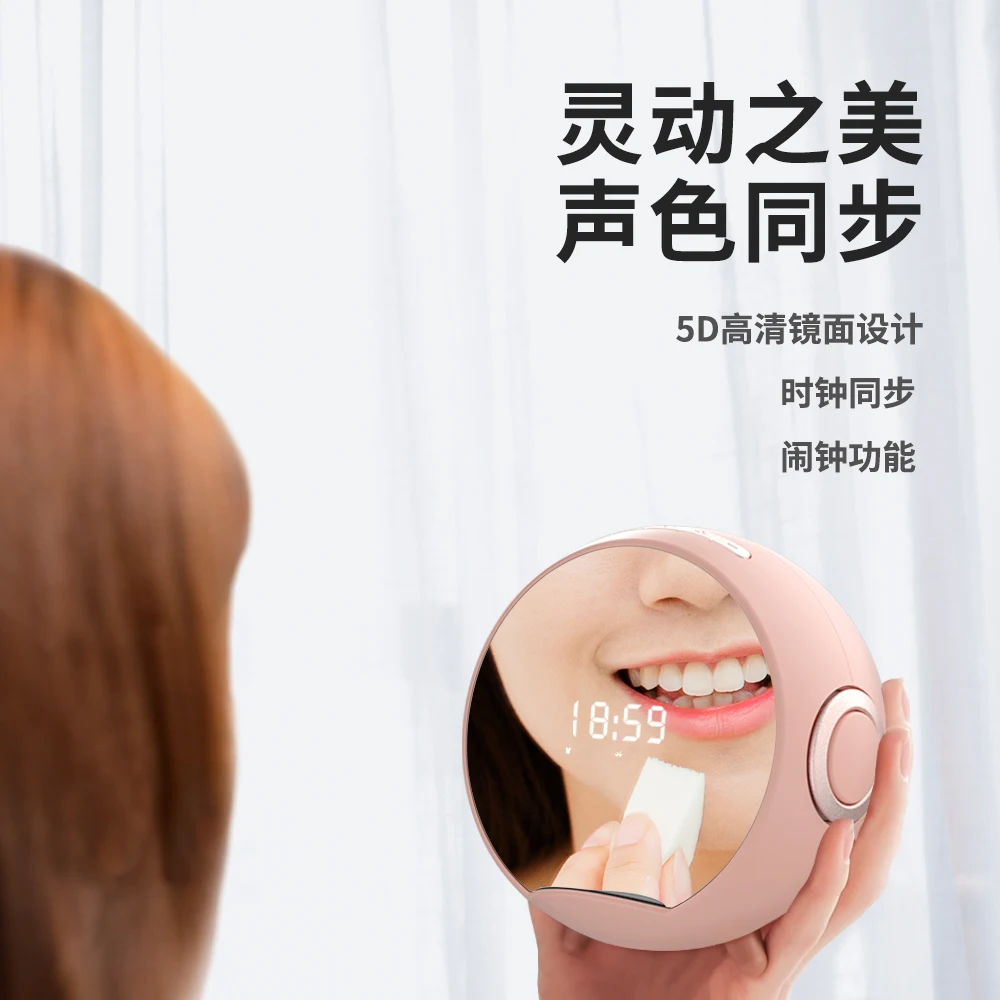 

Planet Smart 10W Wireless Charger 8W Bluetooth Speaker Stereo Home Desktop Alarm Clock Voice Phone Stand Insert TF Card U Disk