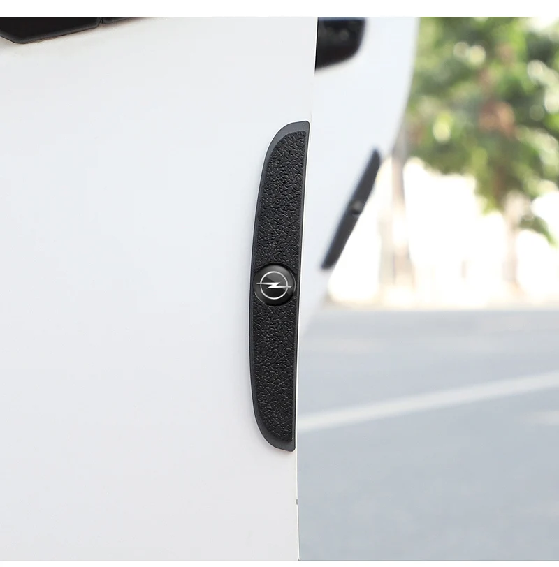4 шт. резиновые противоударные полосы для автомобильных дверей защитные наклейки