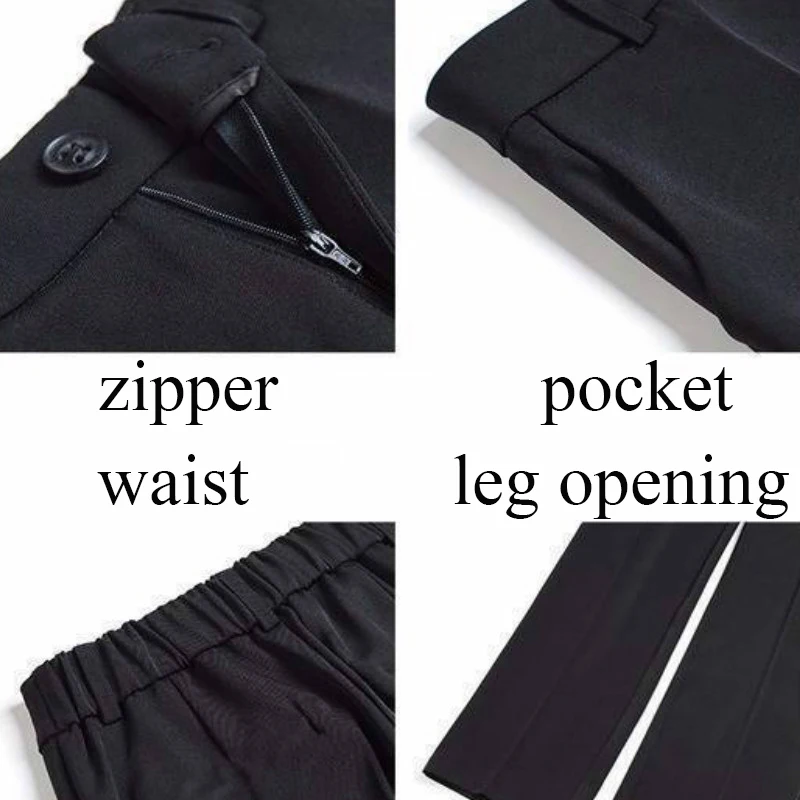 

Pants Women Solid Various Styles Korean Trendy Straight New Arrival Ankle-length Trousers All-match Loose Womens Chic Streetwear