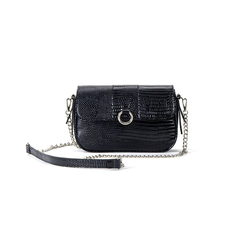 

2022 New Fashion Lady's Single Shoulder Messenger Bag Hand Grab Check Chain Plaid Bag Magnetic Buckle T-088
