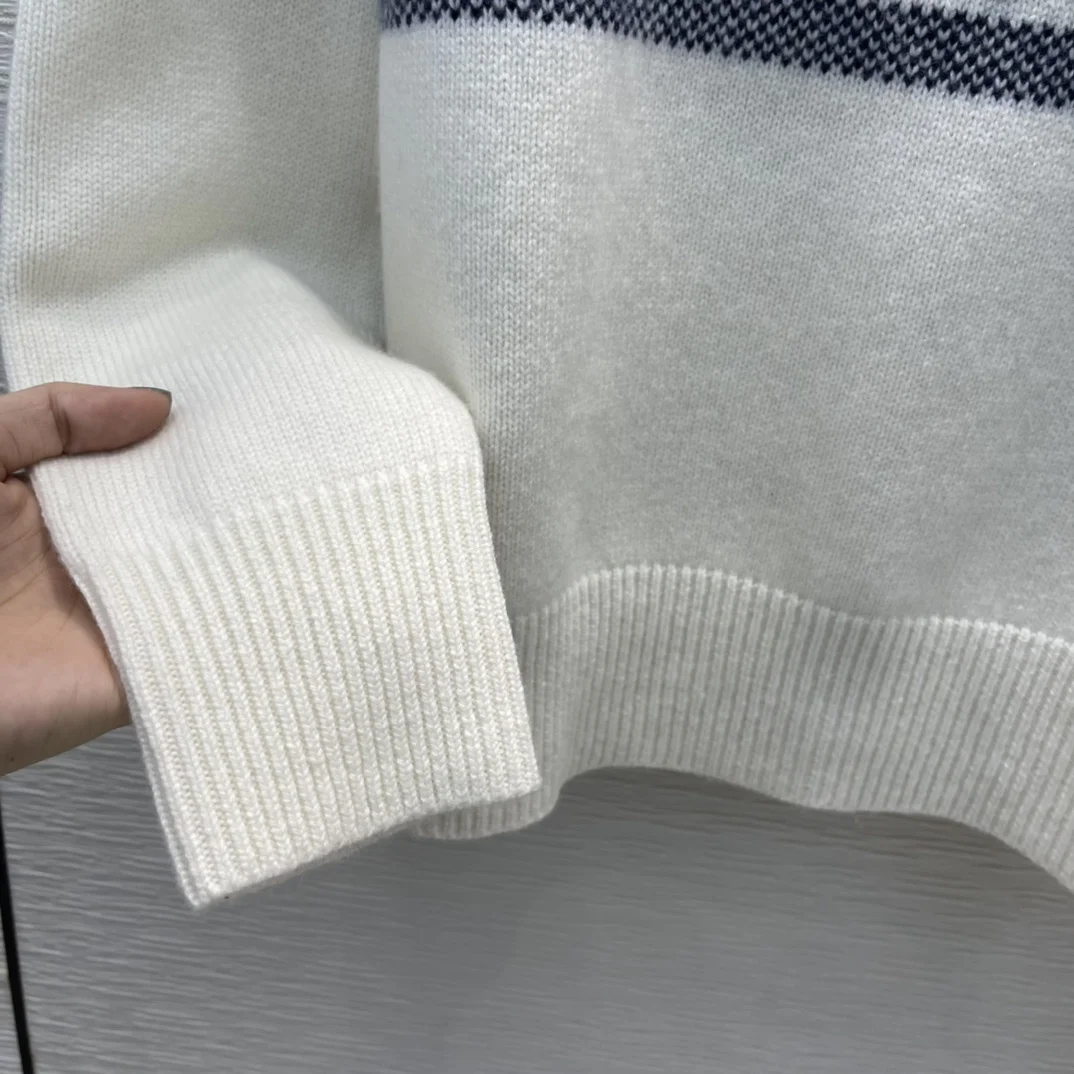 Роскошный бренд 100% женский осенний Новый свободный свитер 2021 роскошный