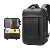 2021 man travel mochila multifunctional waterproof 17inch laptop business multi layer pockets bag usb charging school backpack