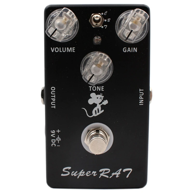 Супер крысиная гитарная педаль Mosky с эффектами ручной работы три режима