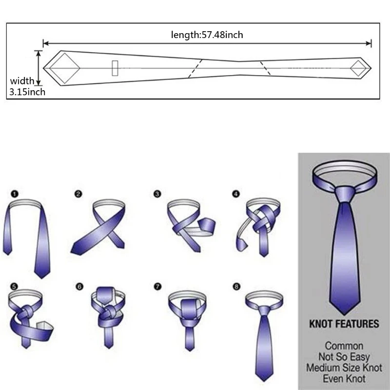 

Men Classic Black Woven Jacquard Business Tie Casual Neck Tie Business Accessory