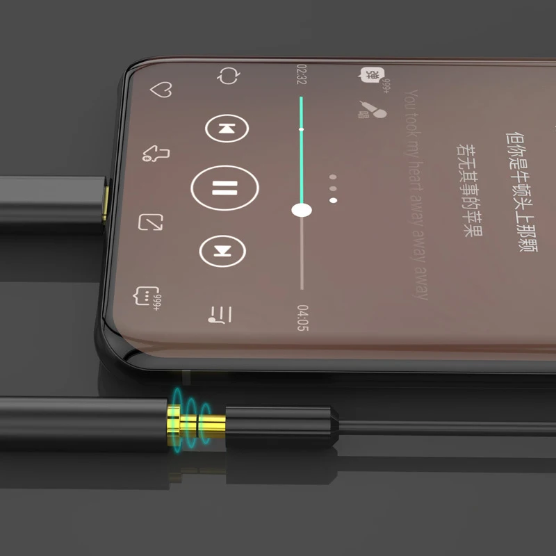 Кабель-Переходник USB C на 3 5 мм адаптеру головного телефона 32 бит/384 кГц o Aux