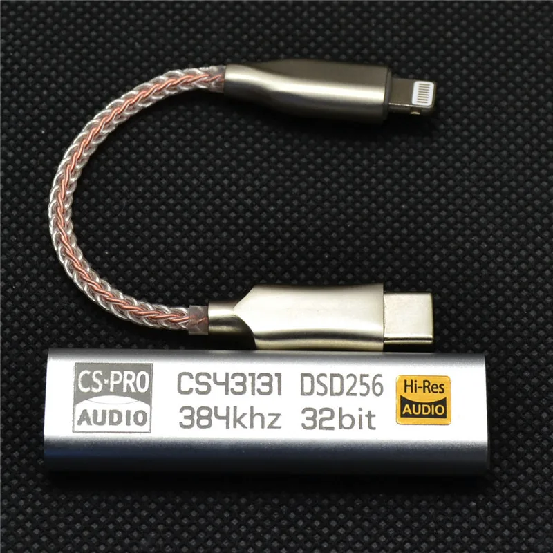 CS43131 SA9312L Portable Decoding Headphone AMP Type C Lightning 384K 32Bit DSD256 vs shanling fiio hiby ibasso dc03 04 | Электроника