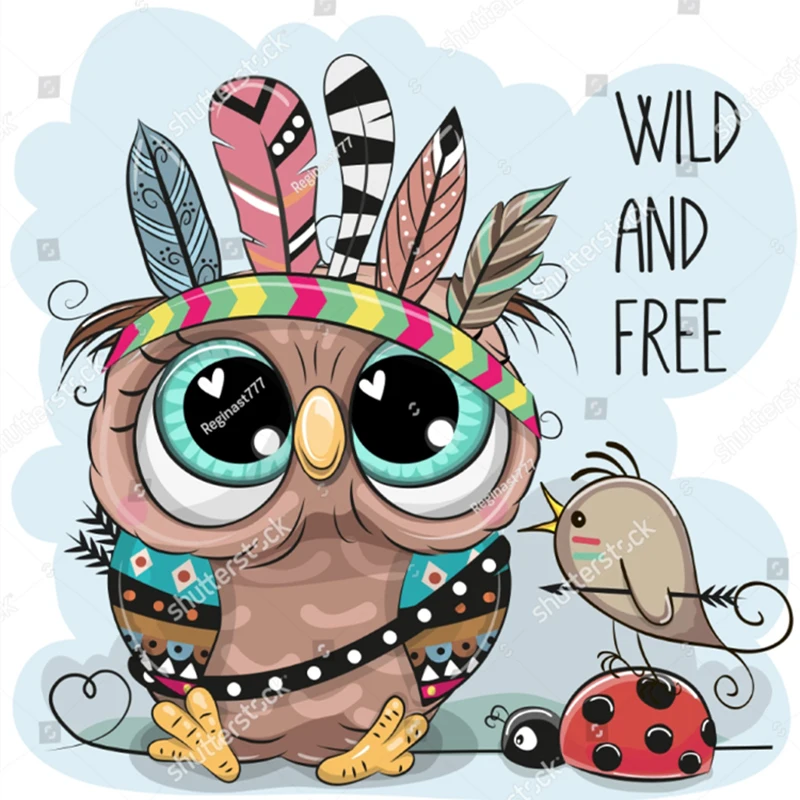 Новинка 2020 металлические Вырубные штампы сделай сам в виде милой Совы и божьей