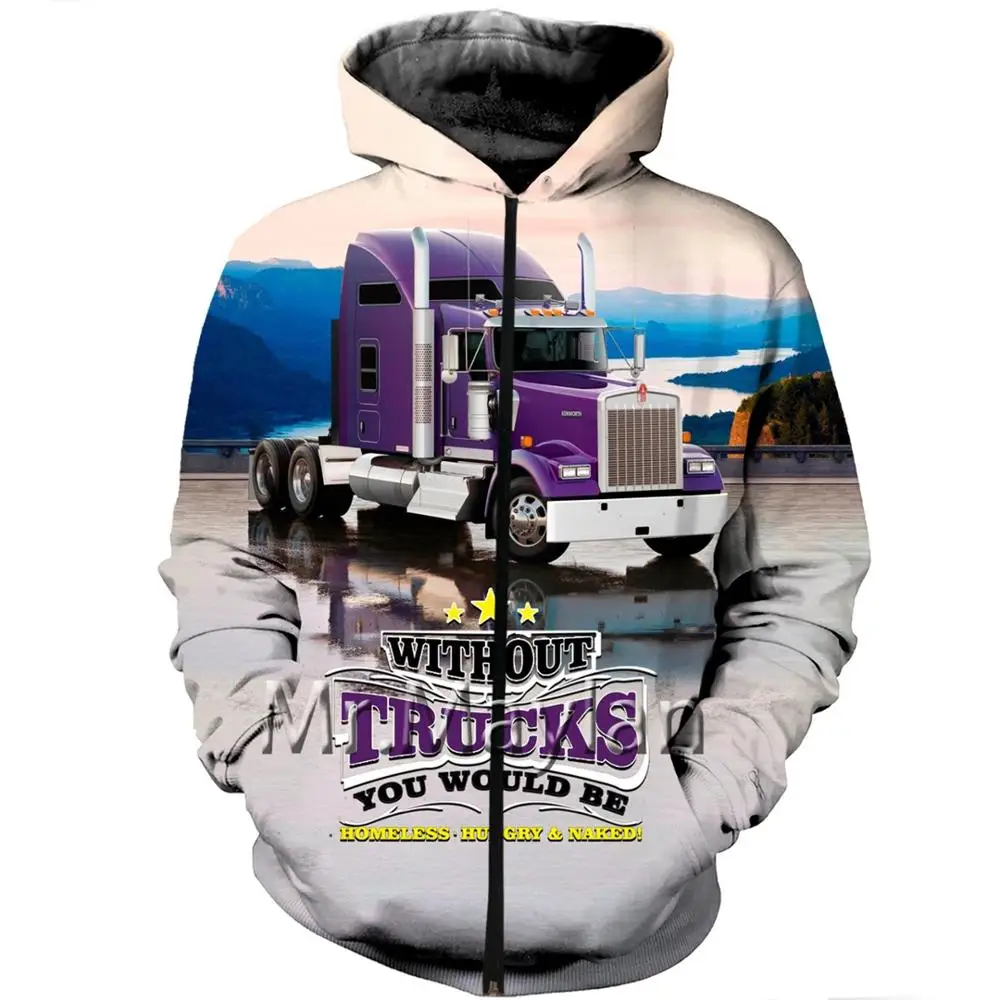 

Purple Truck Love 3D Print women/man hoodies / sweatshirts harajuku fashion hooded autumn long sleeve streetwear sudadera hombre