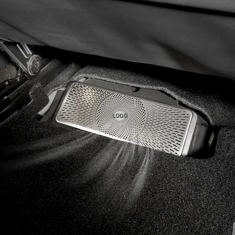 

For 2020 2021 Tesla Model 3 Car Interior Accessories Under Seat Air Conditioner Outlet Decoration Vent Trim Cover