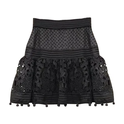 Black Skirt Осенние дизайнерские топы для подиума однобортные Свободные повседневные белые хлопковые блузки женская рубашка с длинными рукавами - Цвет: Black Skirt