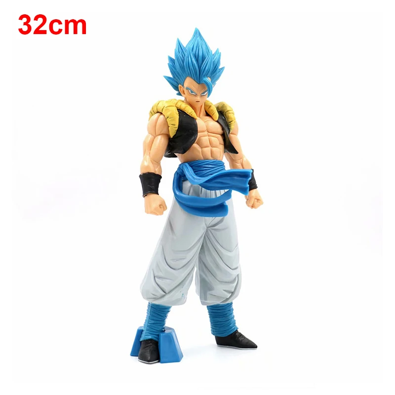 26 см Dragon Ball Z Гоку ультра инстинкт серебряные волосы Супер Саян Гоку Migatte нет Gokui ПВХ фигурку игрушки Коллекционная модель - Цвет: 32cm no box