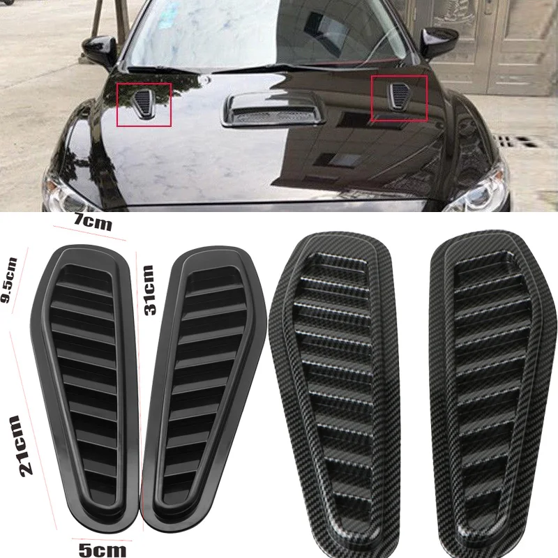 Универсальный самодельный капот автомобильный двигатель реалистичный стикер