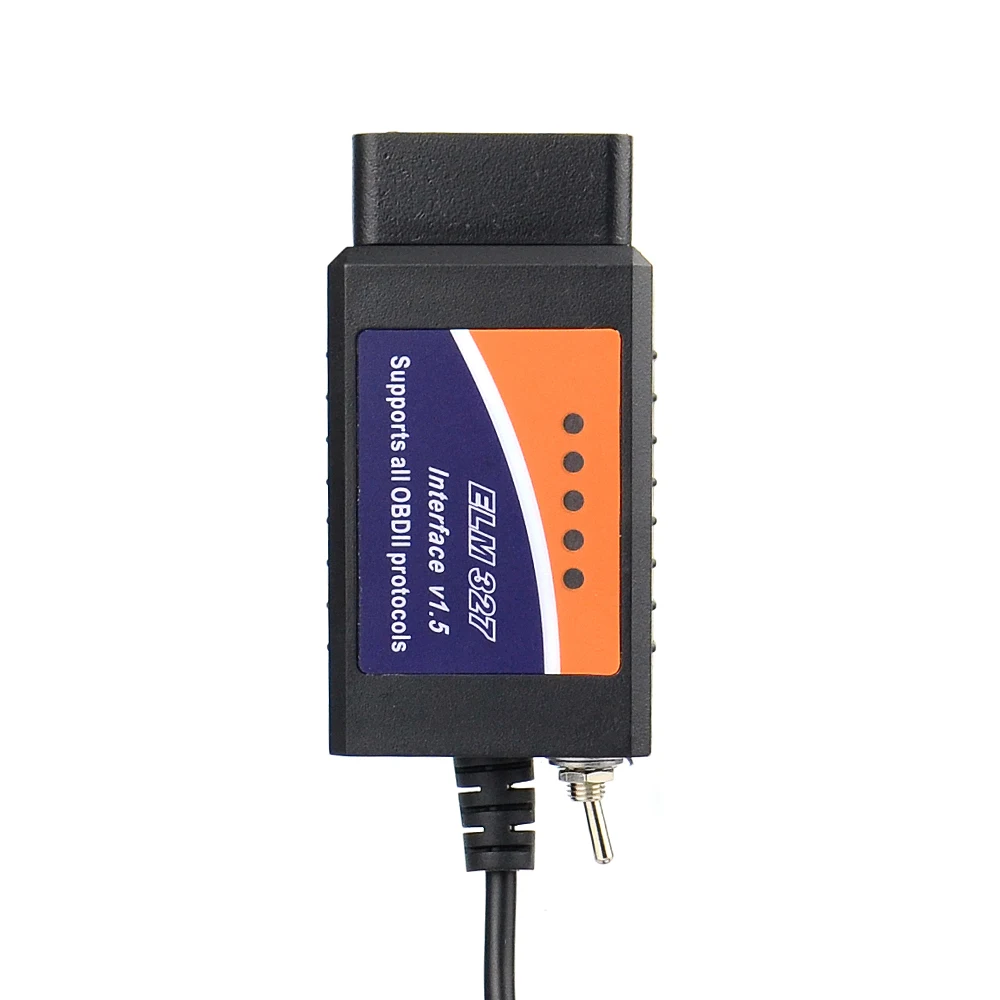 ELM327 V1.5 USB переключатель PIC18F25K80+ чип FTDI ELM 327 HS CAN/ms CAN для Forscan OBD2 диагностический инструмент сканер