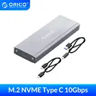 Чехол ORICO NVME M.2 SSD, USB3.1 GEN2 10 Гбитс
