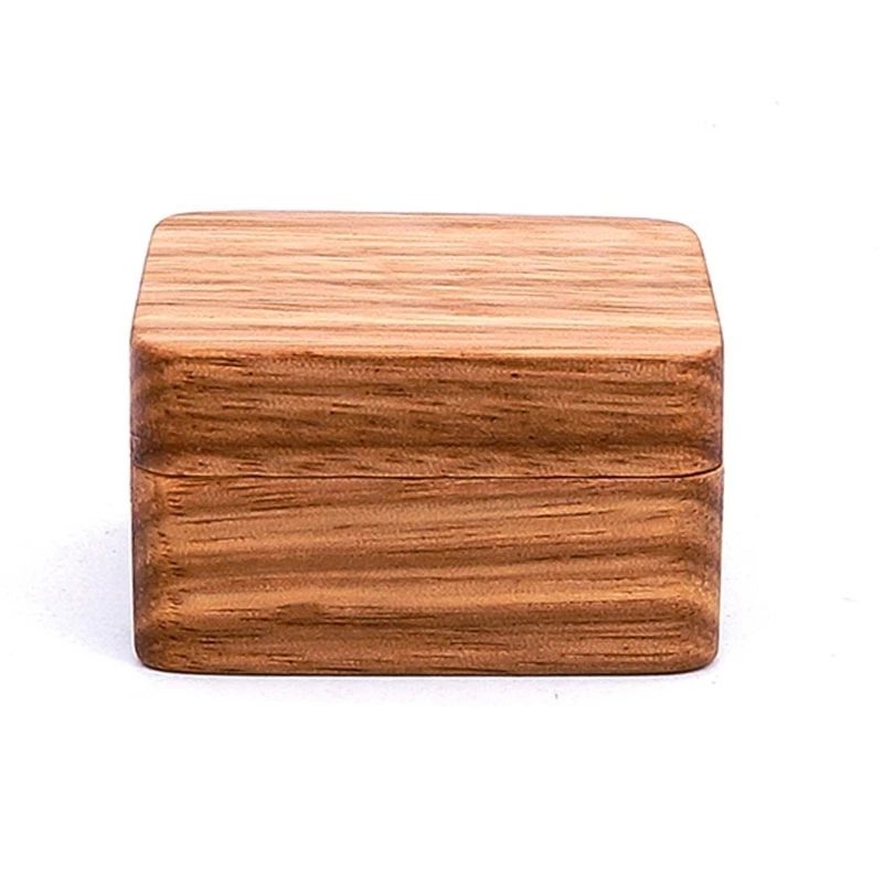 

High Quality Men Suit Wooden Cufflink Gift Box Wood Jewelry Keepsake Storage Box