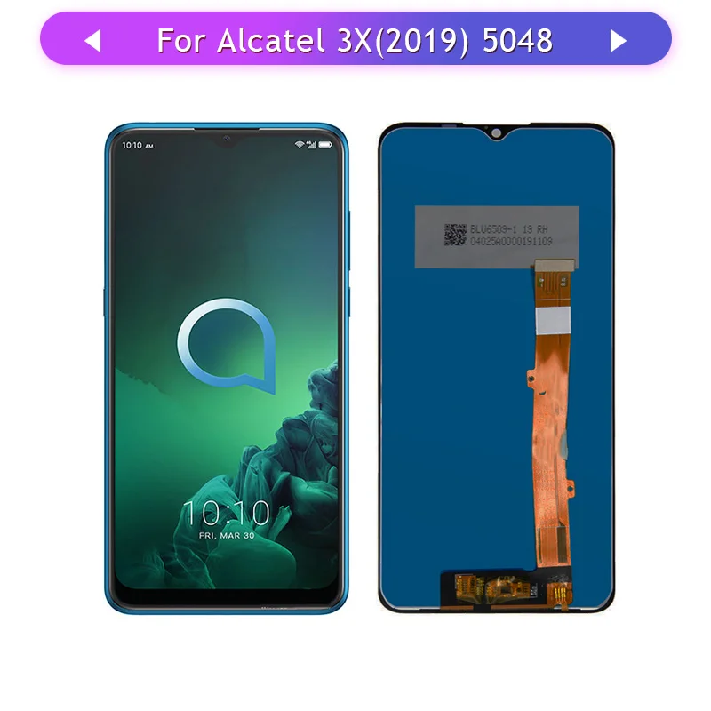 ЖК-дисплей для ALCATEL 3X 2019 5048Y 5048A 5048Y Eee 5048I, ЖК-дисплей, сенсорны