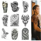 Временная татуировка на рукавах, на рукавах, для мужчин и женщин