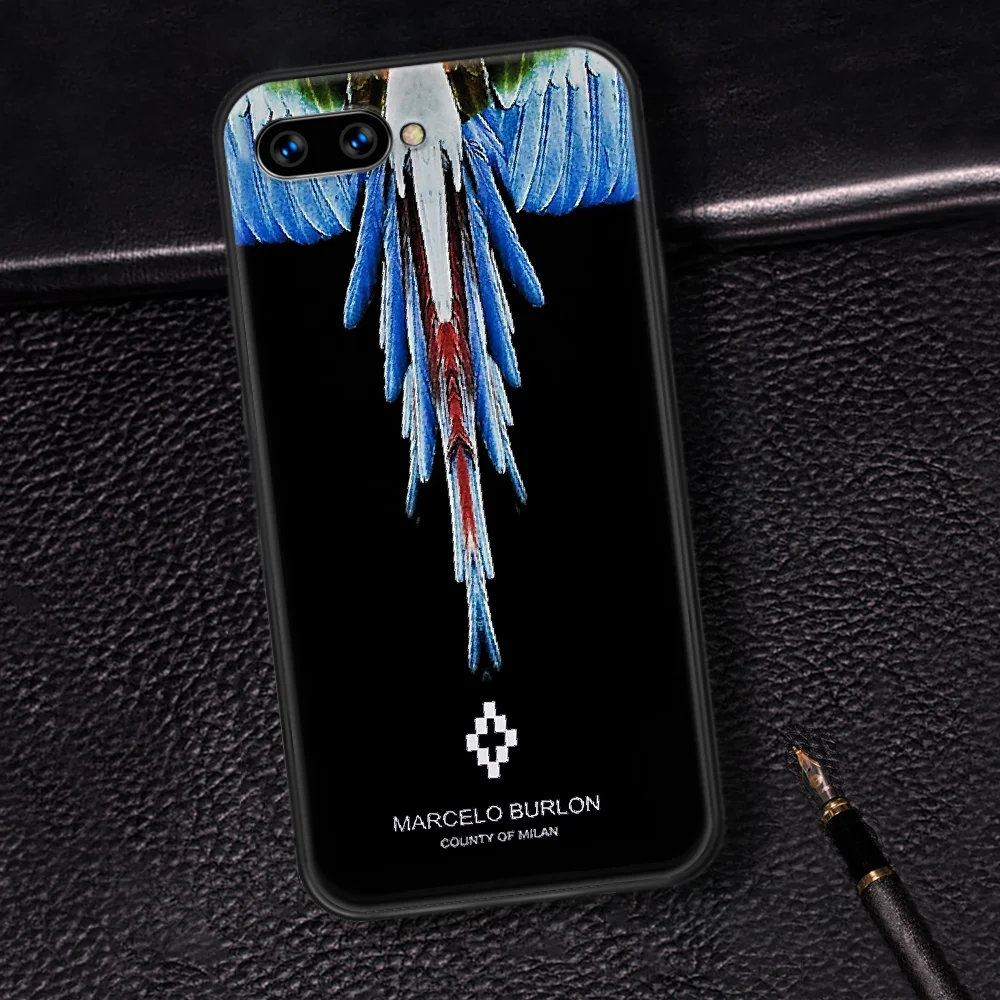 

Fashion Brand Marcelo Burlone Phone Case Cover Hull For HUAWEI Honor 6A 7A 7C 8 8A 8S 8x 9 9x 10 10i 20 Lite Pro black Etui