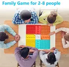 12-дюймовая квадратная шахматная доска, гигантский Поппер, интерактивная игрушка для снятия стресса, большой размер, игрушка-антистресс для детей и взрослых