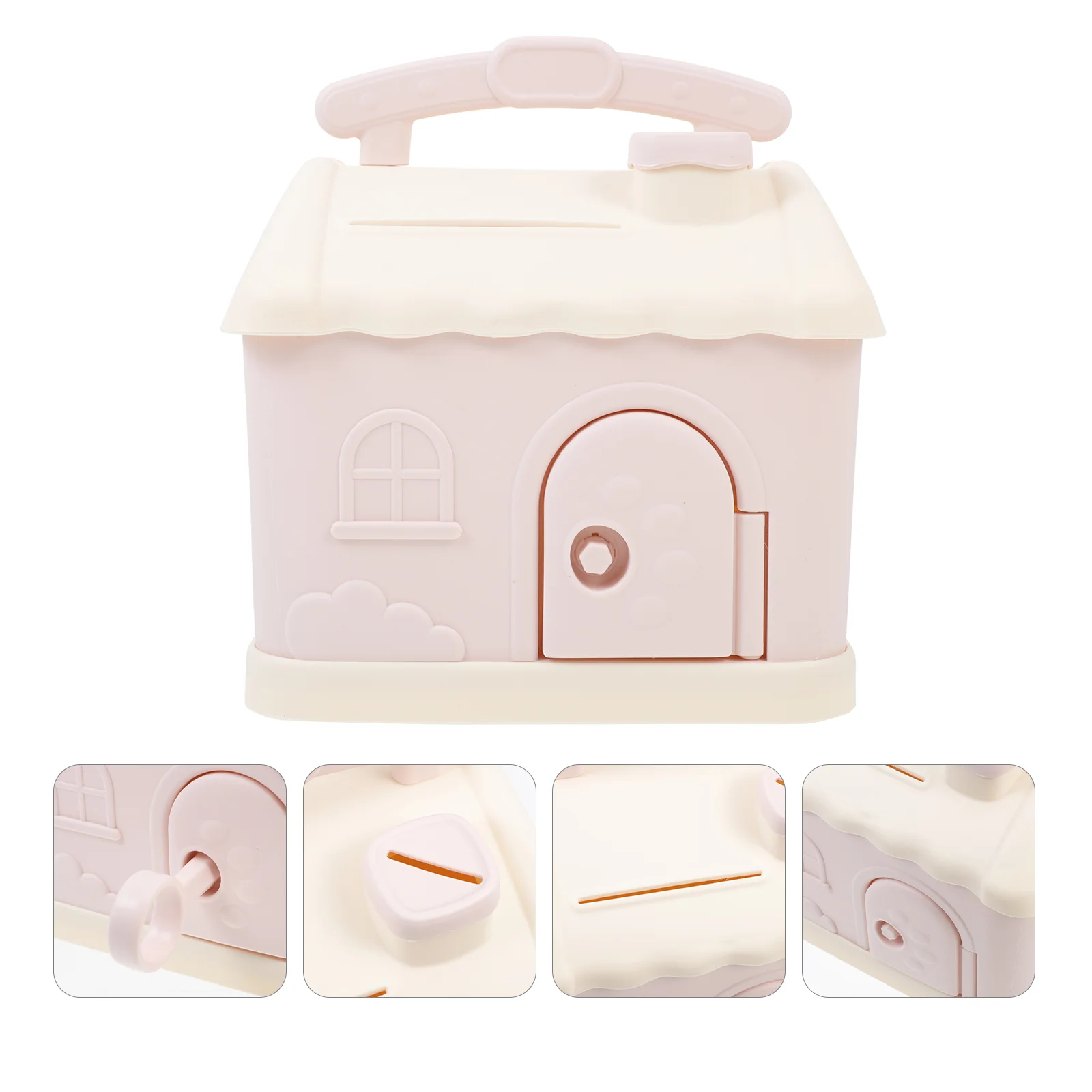 1 шт. креативный домик для хранения монет |