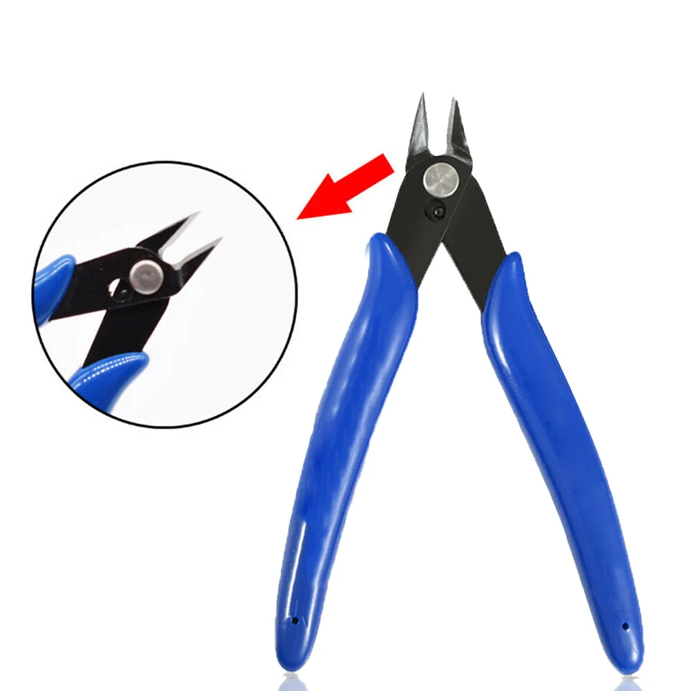 

Cutting Pliers 2pcs Flush Side Shear Workshop Equipment 45#Carbon Steel